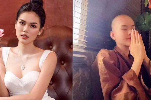 Bị nhắc lại chuyện 'xuống tóc đi tu', Ngọc Trinh có phản ứng đáng chú ý