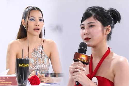 Thí sinh Miss Supranational Vietnam phản ứng thế nào khi giám khảo Hoàng Thùy hỏi khó vấn đề nghề nghiệp?