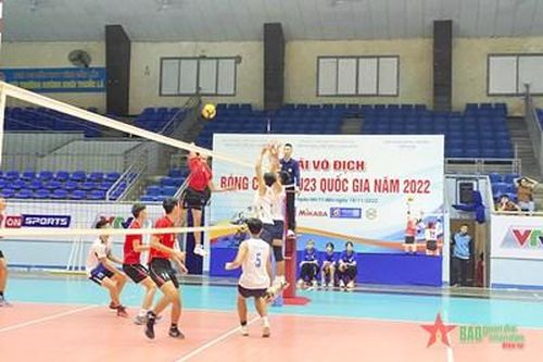 Khai mạc giải vô địch bóng chuyền U23 quốc gia năm 2022