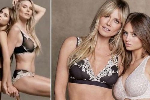 Con gái Heidi Klum trước khi chụp ảnh nội y phản cảm cùng mẹ