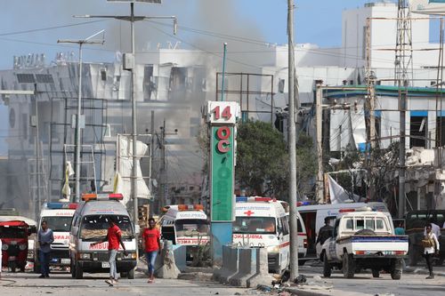 Các tay súng nghi là al Shabaab tấn công căn cứ quân sự Somalia