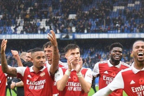 Arsenal lập hàng loạt cột mốc ấn tượng sau trận thắng Chelsea