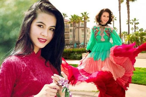 Thời trang 'tắc kè hoa' của Nữ hoàng ảnh lịch Thanh Mai