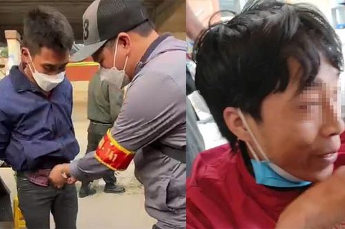 Bị lực lượng 141 'tuýt còi', nam thanh niên phi tang ma túy bất thành