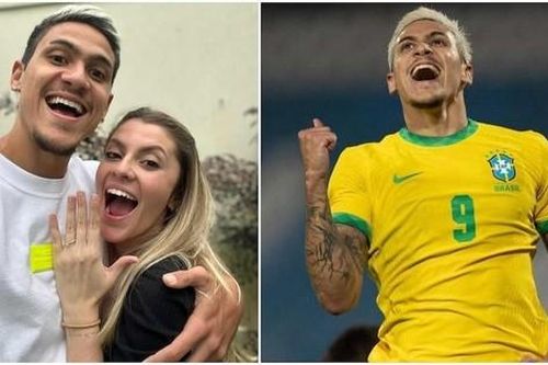 Tuyển thủ Brazil cầu hôn bạn gái trong ngày đi World Cup