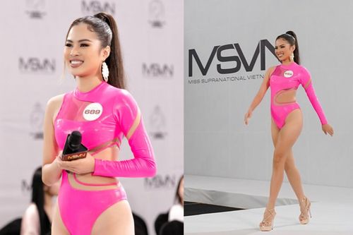 Sở hữu chiều cao tựa Thảo Nhi Lê, nữ MC song ngữ được kỳ vọng tại Hoa hậu Siêu Quốc gia Việt Nam 2022