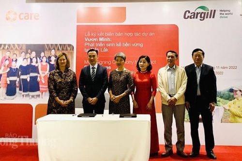 Cargill Việt Nam 'bắt tay' cùng CARE International phát triển nông nghiệp bền vững tại Đắk Lắk