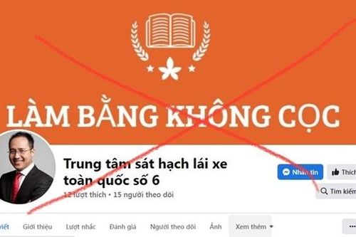 Đề nghị người mua bằng lái xe giả qua mạng xã hội chủ động trình báo