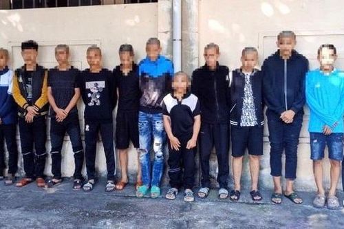 Bắt giữ nhóm đối tượng gây rối, cướp tài sản ở Ứng Hòa