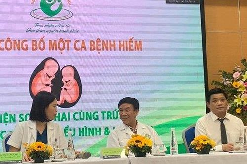Lần đầu tiên Việt Nam ghi nhận ca song thai cùng trứng khác giới tính - ca hiếm thứ 2 trên thế giới
