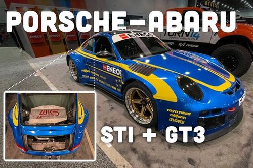 Chiếc Porsche 911 GT3 'độc dược' sở hữu động cơ Subaru Impreza STI