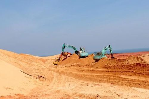 Dừng khai thác mỏ titan Nam Suối Nhum sau vụ sạt lở kinh hoàng ở Bình Thuận