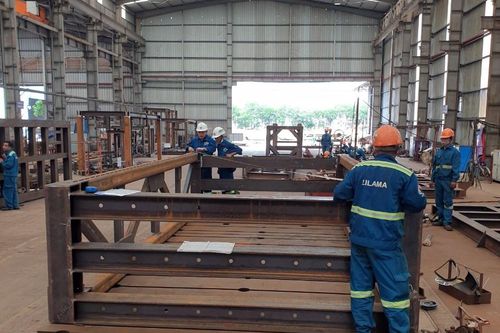LILAMA gia công chế tạo và tổ hợp mô-đun thiết bị cho nhà máy sản xuất hydro tại Mỹ
