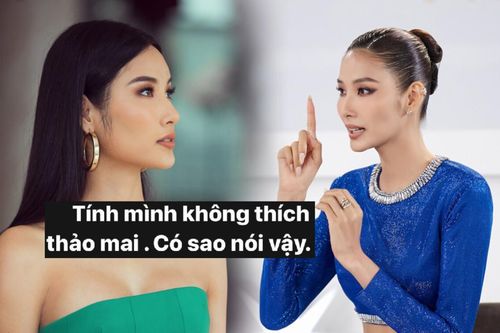 Hoàng Thùy đáp trả ai mà đánh thép: 'Tính mình không thích thảo mai, có sao nói vậy'