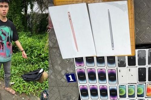 Ngụy trang tài xế xe ôm công nghệ, đột nhập kho hàng trộm 36 chiếc iPhone, 2 laptop
