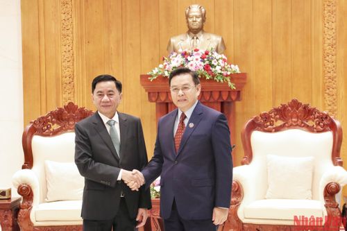 Làm sâu sắc hơn nữa mối quan hệ đặc biệt Việt Nam-Lào