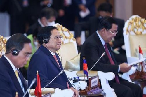Thủ tướng Phạm Minh Chính dự các hoạt động đầu tiên tại Hội nghị Cấp cao ASEAN