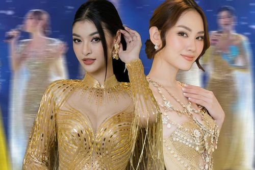 Diện lại váy của Thùy Tiên trình diễn trên sân khấu: Hoa hậu Mai Phương - LONA Kiều Loan tỏa sáng hết cỡ!