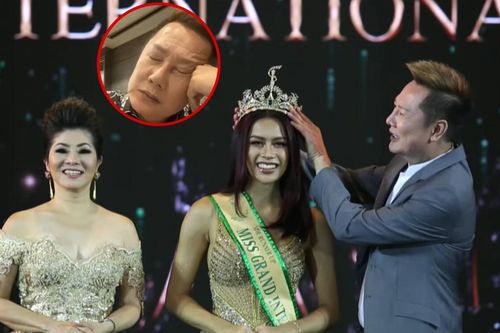 Vương miện Á hậu 5 MGI được trao cho Phillipines, anti-fan hỏi một câu mà ông Nawat chỉ biết câm nín