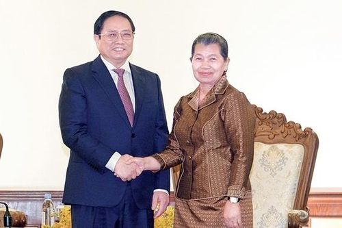 Việt Nam và Campuchia ra Tuyên bố chung tăng cường hợp tác kinh tế, quốc phòng và an ninh