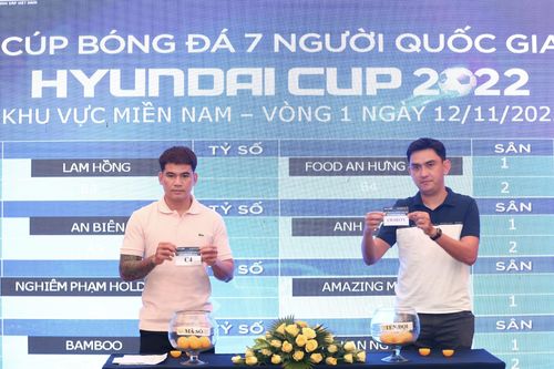 Lễ ra mắt Cúp bóng đá 7 người quốc gia Hyundai Cup 2022