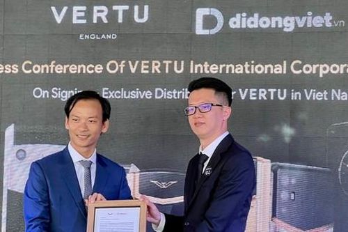 Di Động Việt chính thức mở bán Vertu chính hãng tại Việt Nam