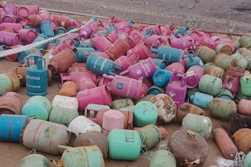 Xác minh nghi án gom trái phép vỏ bình gas để tiêu hủy ở Đà Nẵng