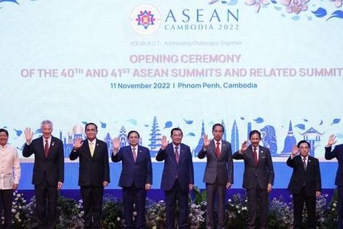 Hình ảnh Lễ khai mạc Hội nghị Cấp cao ASEAN 40, 41