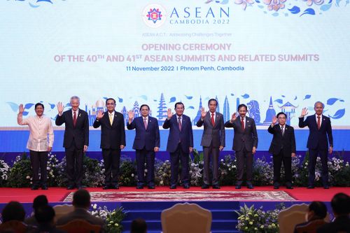 Hình ảnh Thủ tướng Phạm Minh Chính dự khai mạc Hội nghị Cấp cao ASEAN