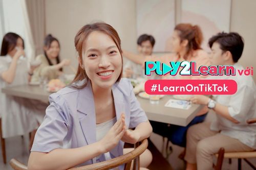 Cùng Khánh Vy và các nhà sáng tạo nội dung 'Play2Learn' với #LearnOnTikTok