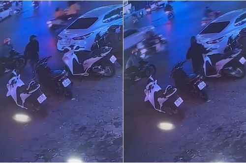 Cô gái mất trắng xe SH mới mua khi đi uống nước, xem camera mới bàng hoàng vì tên trộm không cần bẻ khóa