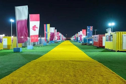 Bên trong ngôi làng độc đáo dành riêng cho cổ động viên World Cup 2022