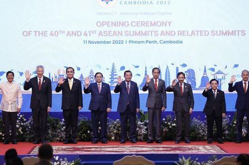 Thủ tướng Phạm Minh Chính tham dự lễ khai mạc chính thức Hội nghị Cấp cao ASEAN