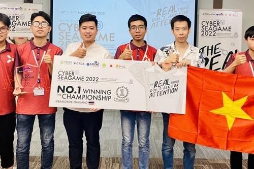 Việt Nam lần đầu tiên vô địch cuộc thi Cyber SEA Game 2022