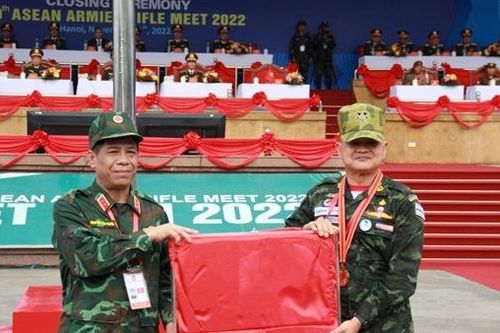 Việt Nam đứng đầu giải bắn súng quân dụng Lục quân các nước ASEAN lần thứ 30