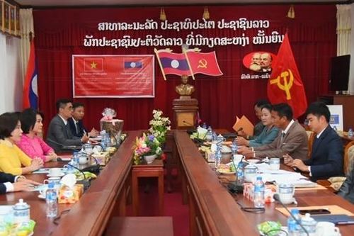 Thắt chặt quan hệ hữu nghị các đoàn thể quần chúng thuộc Bộ Công an Việt Nam và Bộ Công an Lào