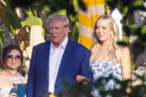 Ông Trump trước lễ cưới của con gái Tiffany