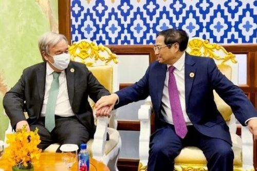 Thủ tướng Phạm Minh Chính: Việt Nam mong tiếp tục nhận được sự hỗ trợ của Liên hợp quốc trong hoạch định chính sách tiền tệ