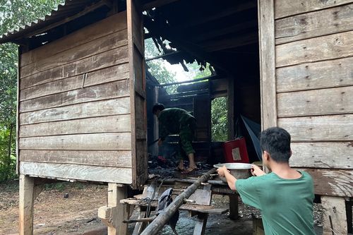 Nhà bị cháy, người đàn ông tật nguyền nghĩ quẩn tự tử