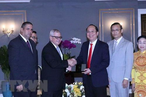 Lãnh đạo TP. HCM tiếp Tổng Thư ký Quốc hội và Hội đồng Nhà nước Cuba