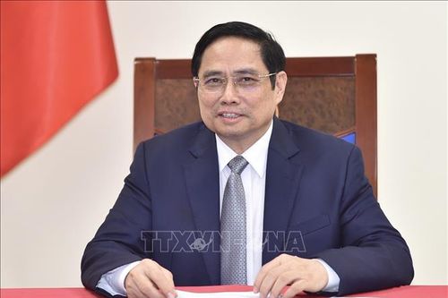 Thủ tướng Chính phủ Phạm Minh Chính gặp Tổng Thư ký LHQ Antonio Guterres