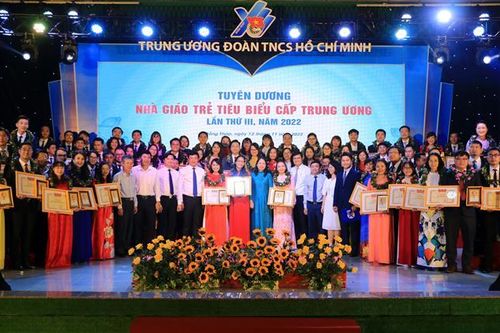 Tôn vinh các nhà giáo trẻ tiêu biểu trong giảng dạy, nghiên cứu và hoạt động Đoàn, Hội