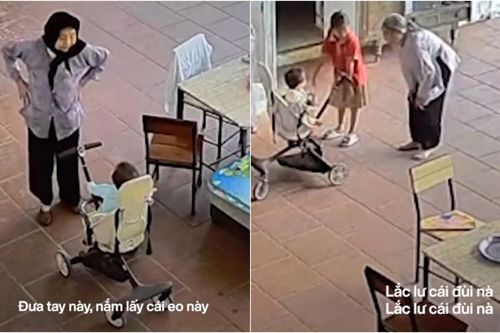 Clip khoảnh khắc cụ bà múa hát bài thiếu nhi cùng các cháu cực dễ thương: 'Ồ sao bé không lắc'
