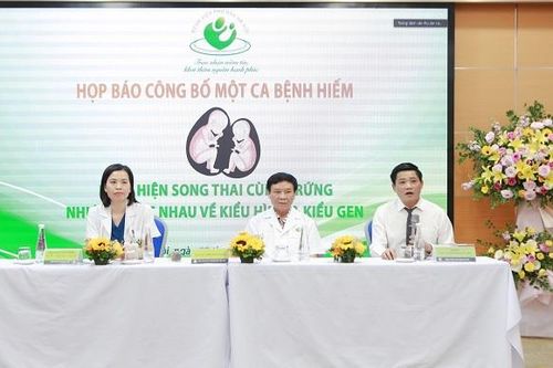 Ca song thai cùng trứng khác giới tính, kiểu gene hiếm gặp