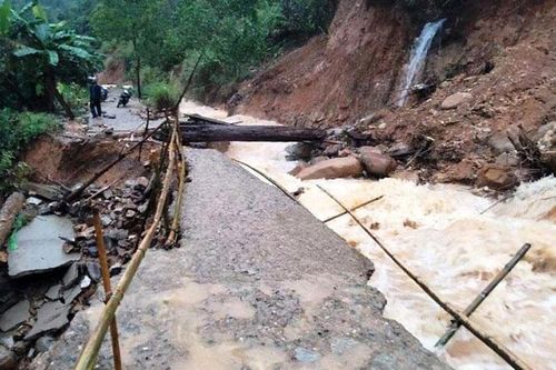Nguy cơ cao lũ quét, sạt lở đất tại các tỉnh từ Thừa Thiên Huế-Khánh Hòa