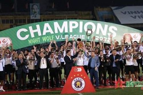 Hà Nội FC vô địch giải V-League 2022