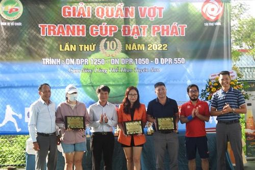 Khai mạc giải quần vợt tranh cúp Đạt Phát