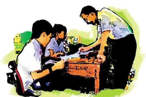 'Nhìn thấy tương lai trong mắt học trò'