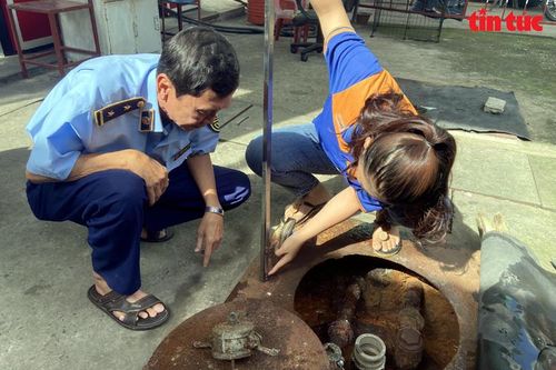 Cục QLTT TP Hồ Chí Minh kiểm tra một số cây xăng tạm dừng hoạt động