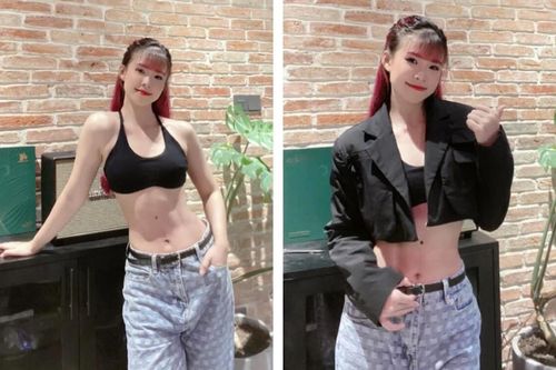 Khởi My khoe vòng eo con kiến, hóa ra đây là cách khiến cô nàng giữ dáng ở tuổi U40